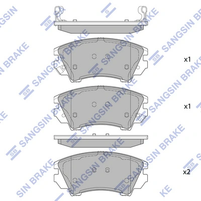 Pastillas freno delanteras Opel Insignia A sedán (G09) (2008 - 2017) precio, desde 32,61 EUR