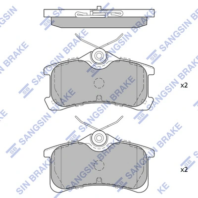 Pastillas traseras de freno Peugeot/Citroen 302066 precio, desde 20,16 EUR