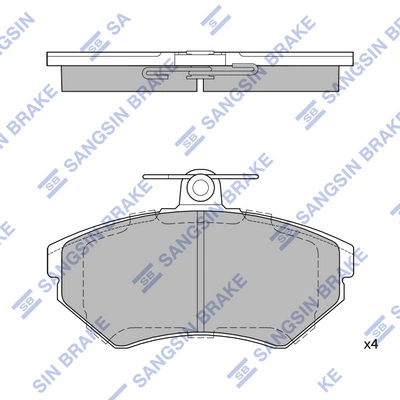 8671019136 Renault (RVI) Pastillas delanteras
