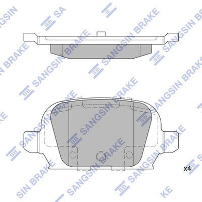 Comprar 93370275 General Motors Pastillas delanteras de freno