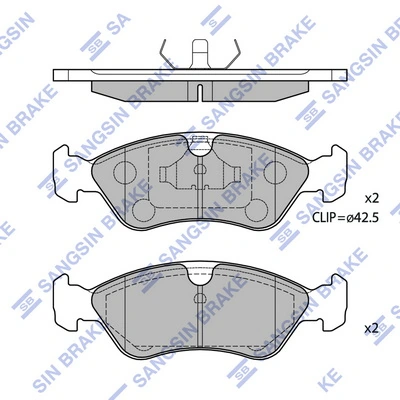 Pastillas freno delanteras Hyundai/Kia 0K0113323Z1 precio, desde 26,14 EUR