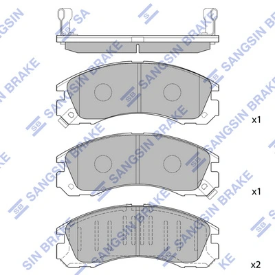 Comprar MZ690332 Mercedes Pastillas delanteras de freno