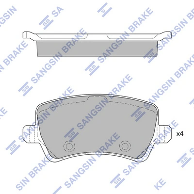 Pastillas traseras Hyundai/Kia LR027129