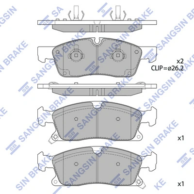 Pastillas freno delanteras Mercedes ML/GLE SUV (W166) (2015 - 2018) precio, desde 51,00 EUR