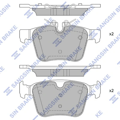 Comprar 1675992480 Peugeot/Citroen Pastillas de freno traseras