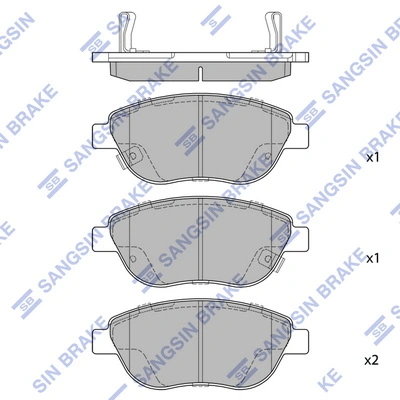 Comprar Pastillas de freno Citroen C4 I LC