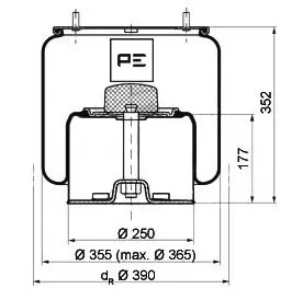 Comprar 725NP03 Continental/Siemens Bolsa neumática del eje