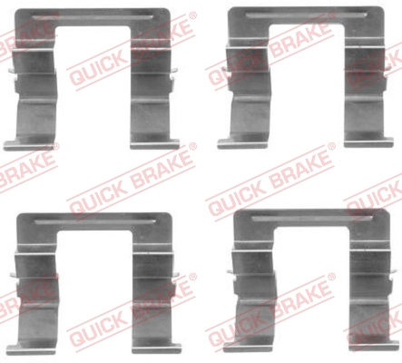 Comprar Juego de resortes de sujeción de pastillas de freno delanteras Mazda 6 GY a bajo precio