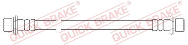 Tubo flexible de frenos delantero para Toyota Hilux  (KUN25)