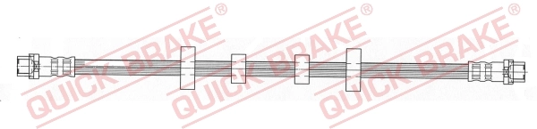 Tubo flexible de frenos delantero para Volkswagen Transporter  (70B, 70C, 7DB, 7DK, 70J, 70K, 7DC, 7DJ)
