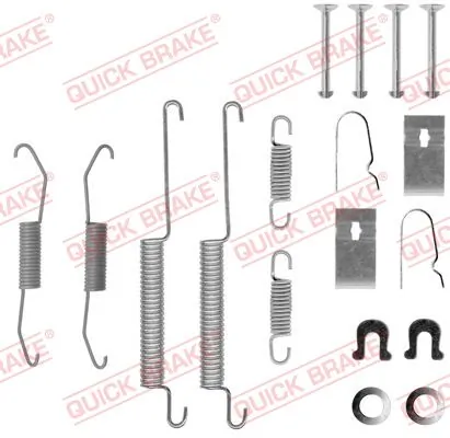 Kit de montaje de zapatas de freno traseras para Honda Civic EJ6, EJ8