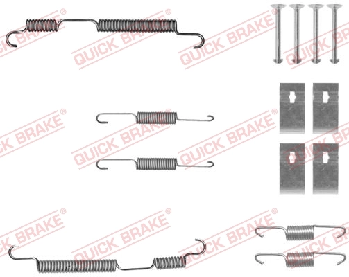Comprar Kit de montaje de zapatas de freno traseras KIA Picanto II TA a bajo precio