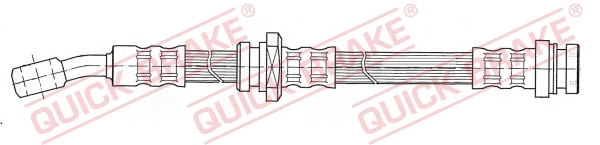 Tubo de frenos delantero Suzuki Ignis II (2003-2026)