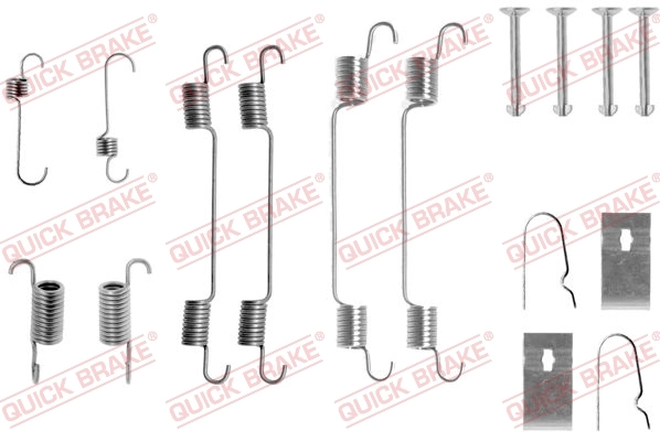 Juego de montaje, zapatas de freno traseras Alto II hatchback (1986-1993) original desde 14,81 €