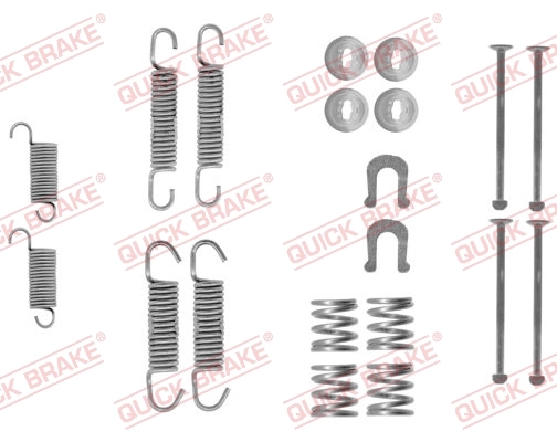 Kit de montaje de zapatas de freno traseras para Nissan Patrol Y60