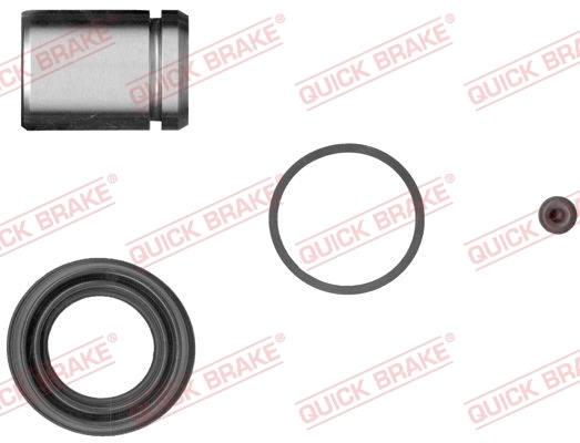 Kit de reparación de frenos trasero Porsche Cayenne  (2002-2010)