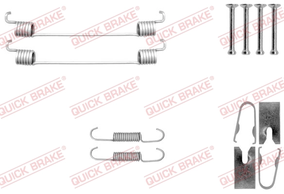 Comprar Kit de montaje de zapatas de freno traseras Volkswagen Polo VI AW1, BZ1, AE1 a bajo precio
