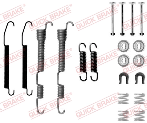 Comprar Kit de montaje de zapatas de freno traseras Mitsubishi Colt III C5A a bajo precio