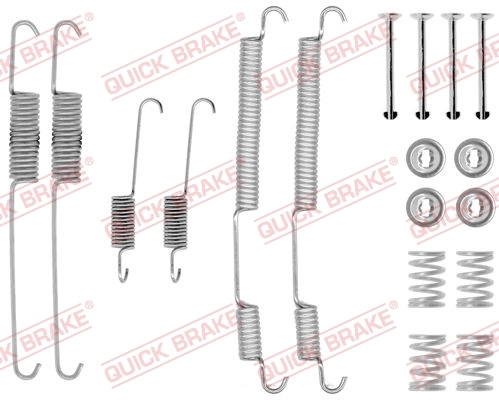 Kit de montaje de zapatas de freno traseras para Renault Master T