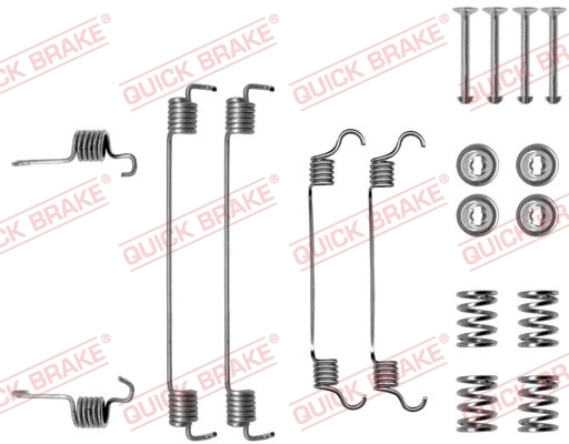 Comprar Kit de montaje de zapatas de freno traseras Mitsubishi Space Star  DG0 a bajo precio