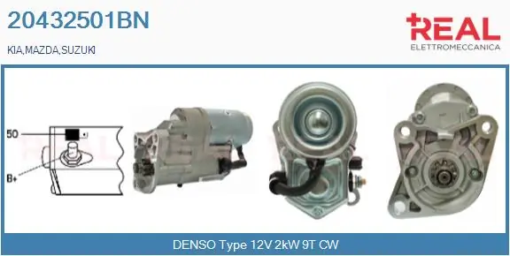 Precio del repuesto Arrancador 626 V familiar
