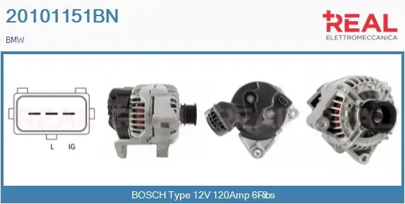 Alternador de coche BMW 5  (1995-2003)