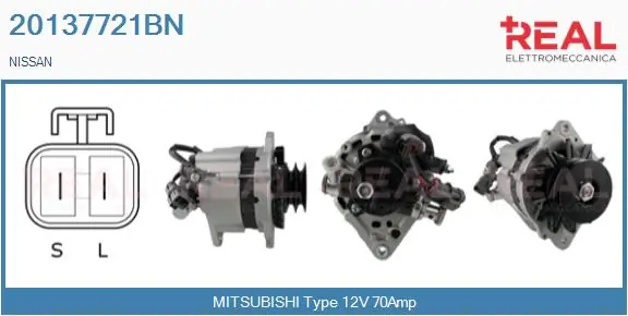 Generador para Nissan Patrol  (W260)