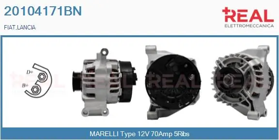 Generador Palio  hatchback (1996-2026) original desde 75,50 €