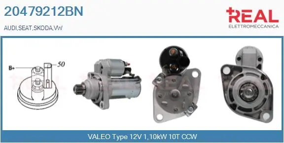 Motor de arranque para Toyota Corolla E12