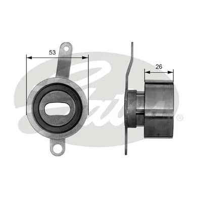 T41023 Gates Rodillo de cadena
