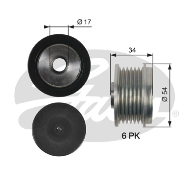 Polea rueda libre BMW 1 hatchback (F21) (2011 - 2019) precio, desde 32,32 EUR