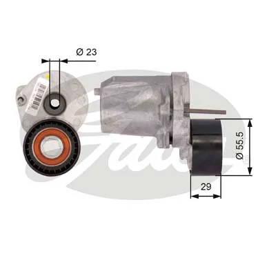 Tensor de correa poli V MPQ1201 Magneti Marelli