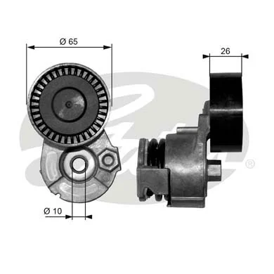  Tensor de correa poli V Renault Kangoo 1