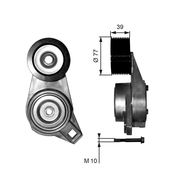 Tensor de la correa trapecial Iveco Stralis I camiones tractores (2002 - 2012) precio, desde 53,26 EUR