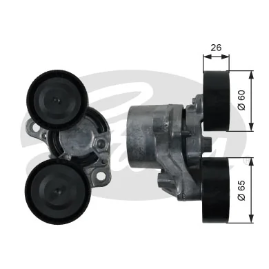 Comprar Tensor de correa poli V BMW X3  F25