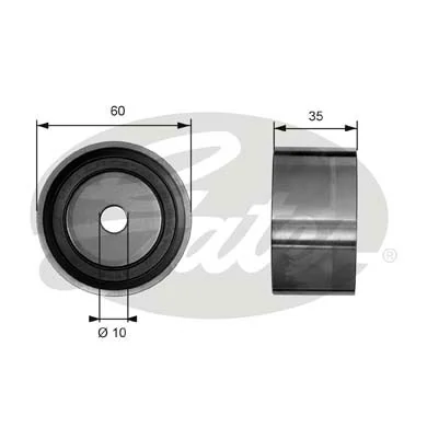 Tensor de la correa de distribución Gates T41040 precio, desde 26,14 EUR