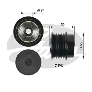 Polea rueda libre Toyota Camry V sedán (V30) (2001 - 2006) precio, desde 41,17 EUR