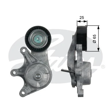 T39191 Gates Tensor de correa de alternador