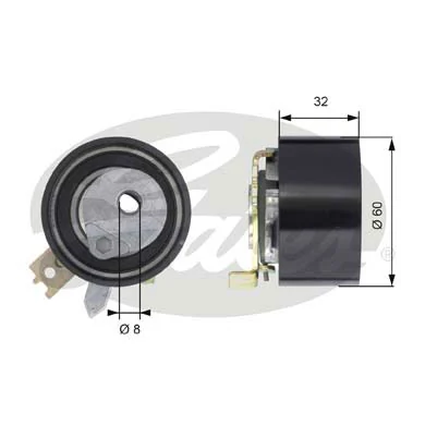 Comprar Tensor correa distribución Renault Megane II LM0, LM1