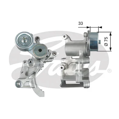 Tensor de correa de alternador para Toyota Land Cruiser 90 J9