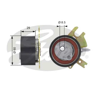 Tensor de la correa de distribución Ford Kuga I SUV (CBV) (2008 - 2012) precio, desde 15,56 EUR