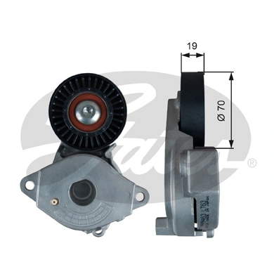 Tensor de correa de alternador para Toyota Corolla  E18