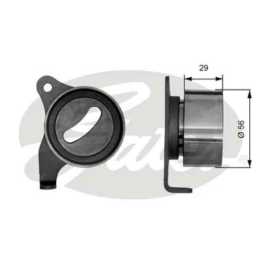 Tensor de la correa de distribución MCB PU345637RR1DV precio, desde 15,35 EUR