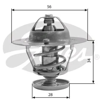 Termostato de agua para Toyota 4 Runner  N130