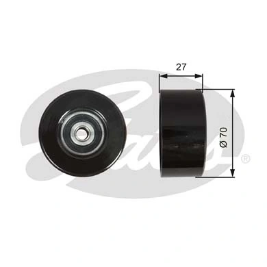 Comprar T36608 Gates Polea tensora, correa poli V