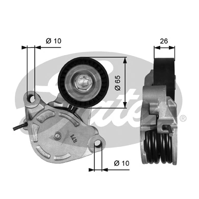  Tensor de correa poli V BMW X1 