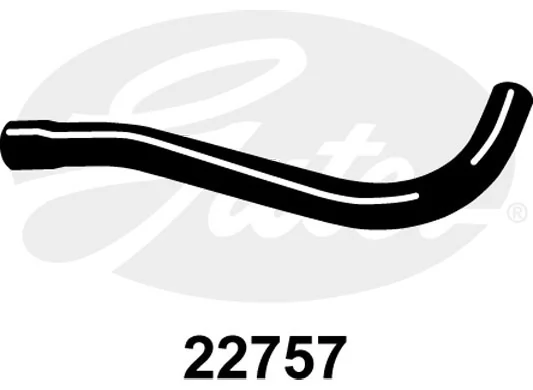 22757 Gates Manguera superior del radiador