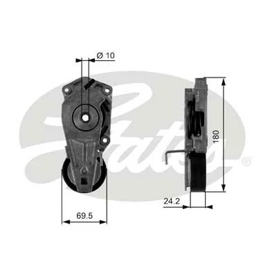 534016010 LUK Tensor de correa de alternador