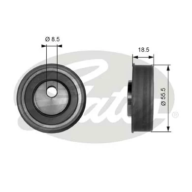 Polea tensora de la correa de equilibrado Gates T41038 precio, desde 23,05 EUR