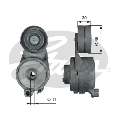 T39294 Gates Tensor de correa de alternador
